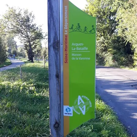L'escale Arquaise, La Maison Au Jardin Fleuri A 5 Min De Dieppe